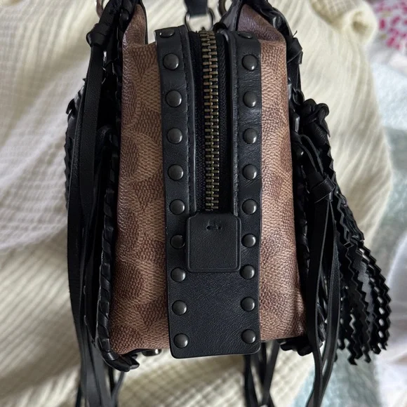 Coach Chelsea Champlain Dreamer Bag with tattoo design beautiful - Picture 5 of 16